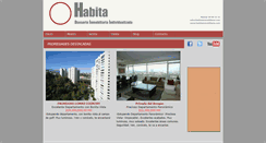 Desktop Screenshot of habitainmobiliaria.com